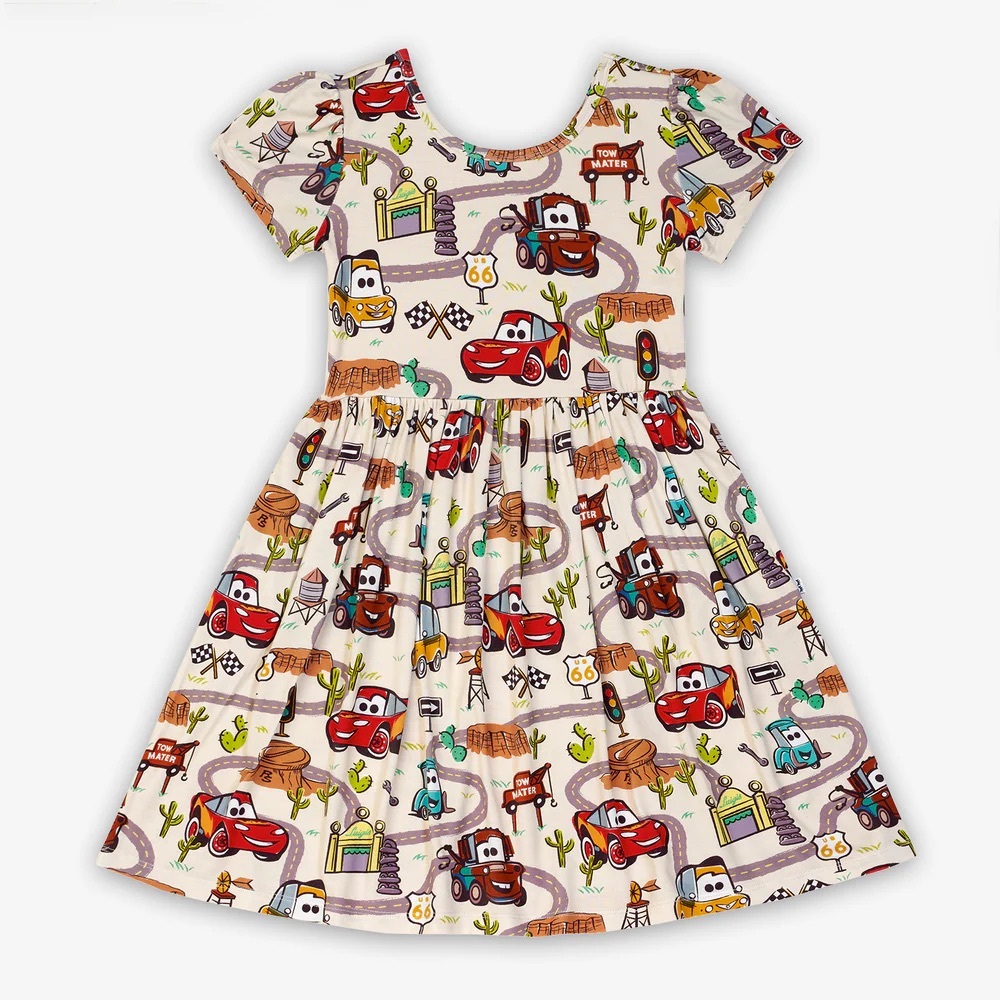 Disney Cars Themed Little Sleepies Twirl Dress